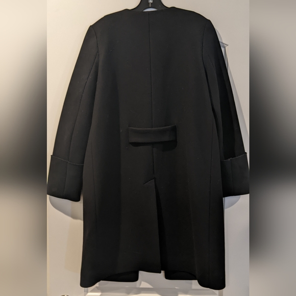 Like New & Other Stories Black Wool Coat - Picture 8 of 8